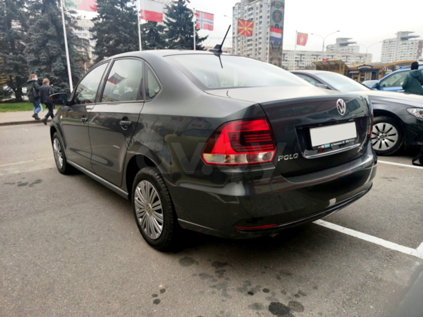 Volkswagen Polo Sedan I · Рестайлинг, 2018 г.