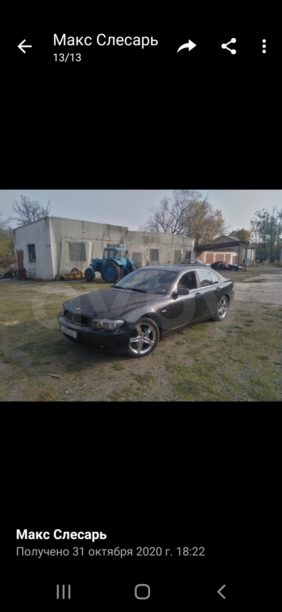 BMW 7 серия E65, 2002 г.