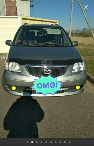 Mazda MPV II, 7 мест, 2002 г.