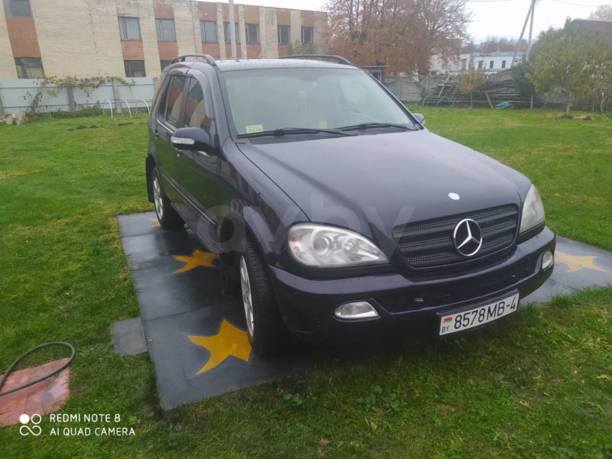 Mercedes-Benz M-Класс W163 · Рестайлинг, 2002 г.
