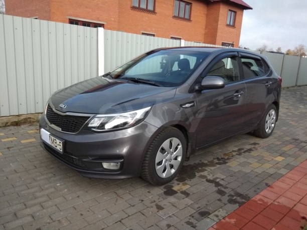 Kia Rio III · Рестайлинг, 2016 г.