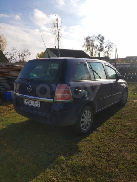 Opel Zafira B, 7 мест, 2006 г.