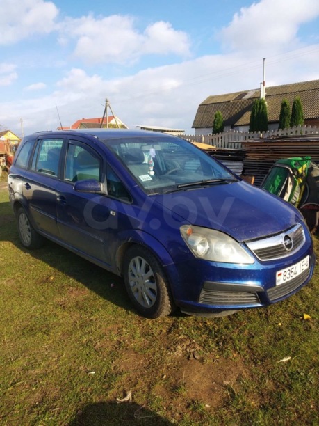 Opel Zafira B, 7 мест, 2006 г.