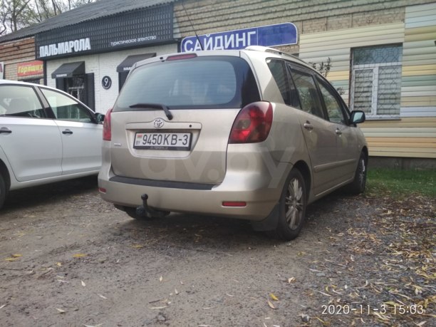 Toyota Corolla Verso II (E121), 5 мест, 2004 г.