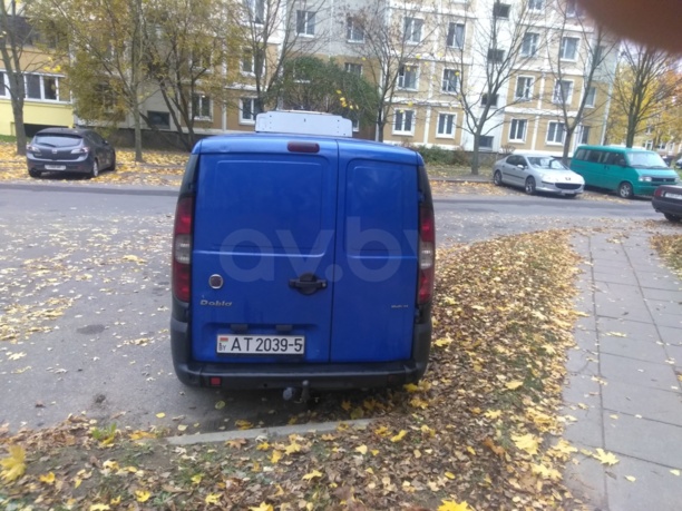 Fiat Doblo I · Рестайлинг, 2008 г.