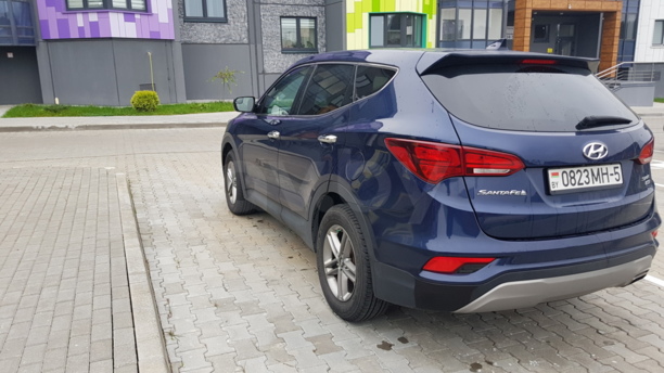 Hyundai Santa Fe DM · Рестайлинг, 5 мест, 2016 г.
