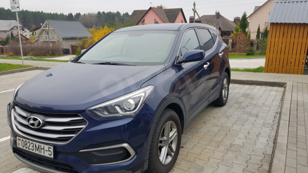 Hyundai Santa Fe DM · Рестайлинг, 5 мест, 2016 г.