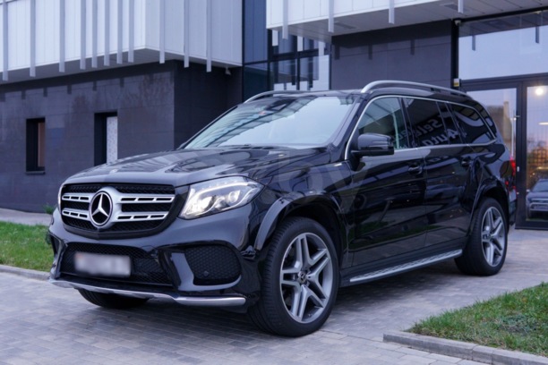 Mercedes-Benz GLS X166, 7 мест, 2019 г.