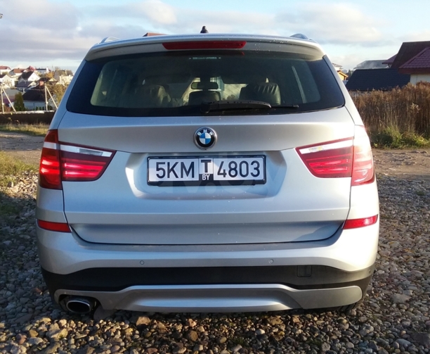 BMW X3 F25 · Рестайлинг, 2016 г.