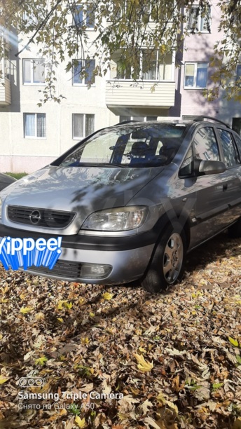 Opel Zafira A · Рестайлинг, 2002 г.