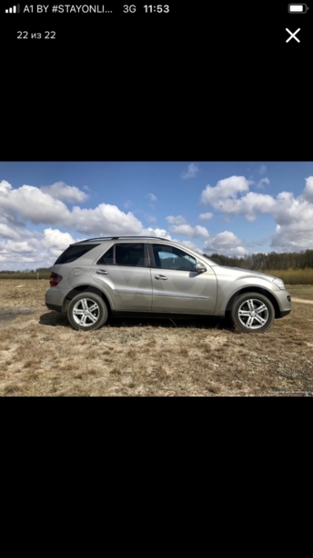 Mercedes-Benz M-Класс W164, 2007 г.