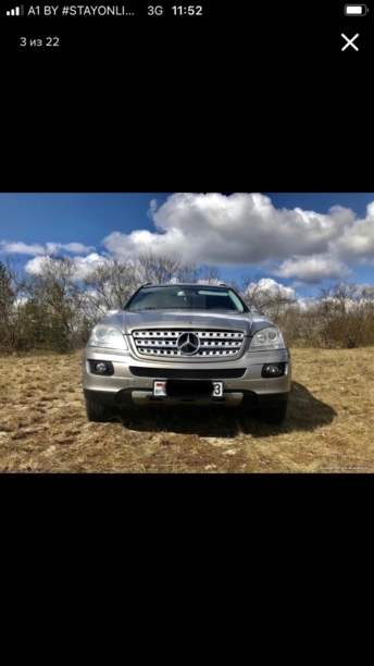Mercedes-Benz M-Класс W164, 2007 г.
