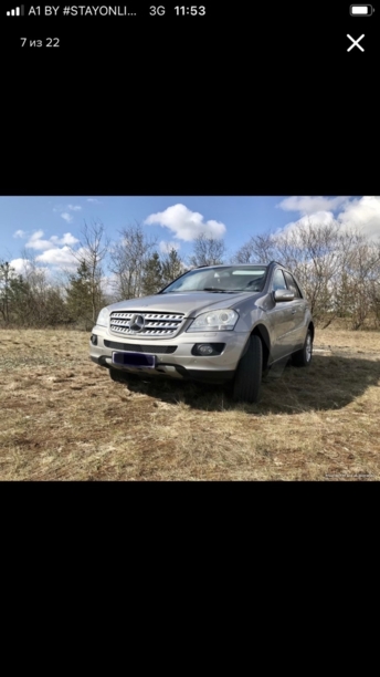 Mercedes-Benz M-Класс W164, 2007 г.