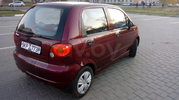 Daewoo Matiz M150 · Рестайлинг, 2008 г.