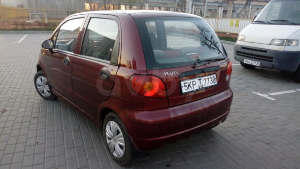 Daewoo Matiz M150 · Рестайлинг, 2008 г.