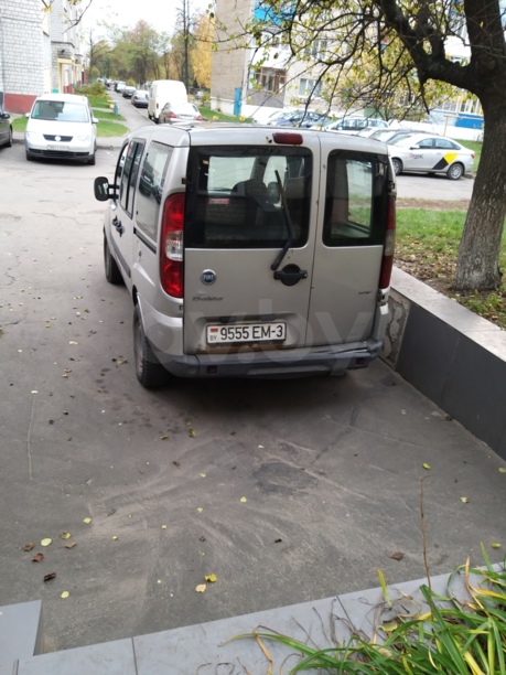 Fiat Doblo I · Рестайлинг, 5 мест, 2006 г.