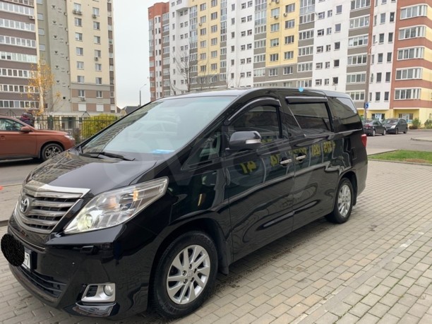 Toyota Alphard II · Рестайлинг, 2012 г.