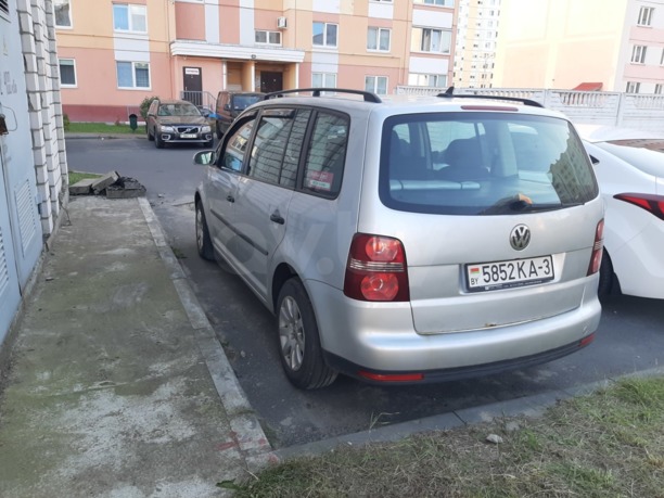 Volkswagen Touran I · Рестайлинг, 2007 г.