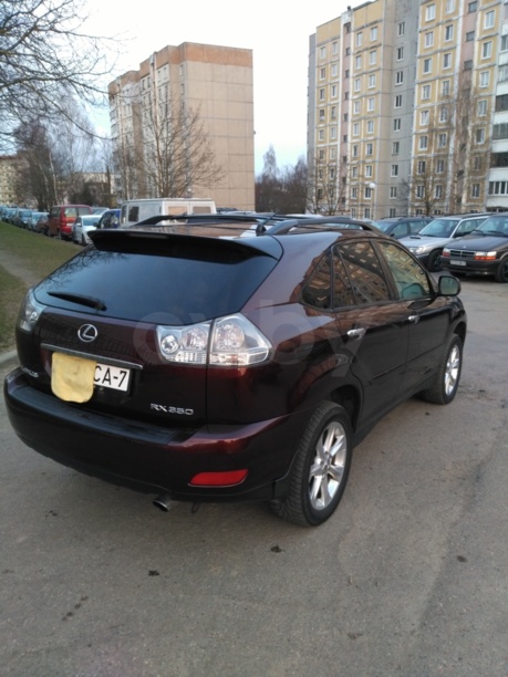 Lexus RX II · Рестайлинг, 2008 г.