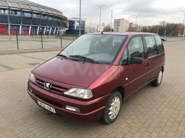Peugeot 806 221 · Рестайлинг, 2000 г.