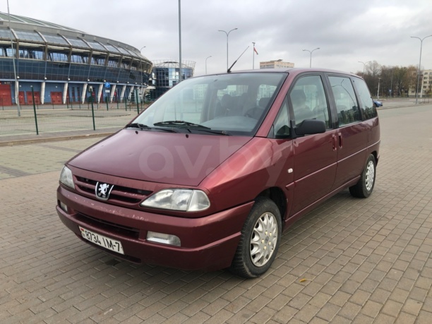 Peugeot 806 221 · Рестайлинг, 2000 г.