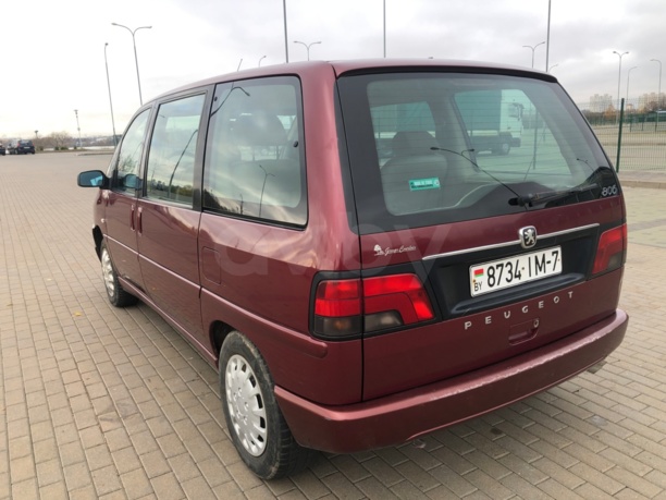 Peugeot 806 221 · Рестайлинг, 2000 г.