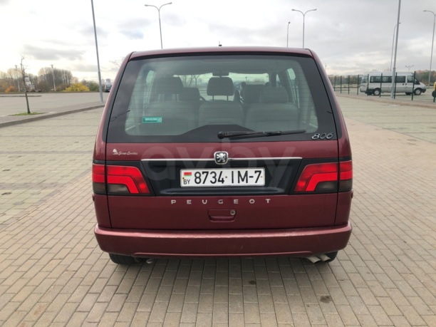 Peugeot 806 221 · Рестайлинг, 2000 г.