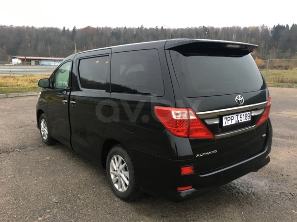 Toyota Alphard II · Рестайлинг, 2012 г.