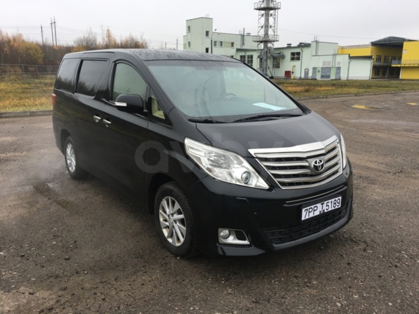 Toyota Alphard II · Рестайлинг, 2012 г.
