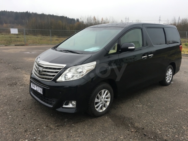 Toyota Alphard II · Рестайлинг, 2012 г.