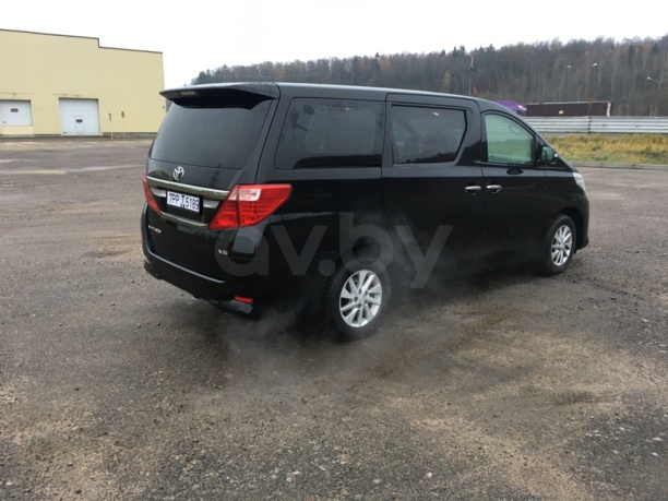 Toyota Alphard II · Рестайлинг, 2012 г.