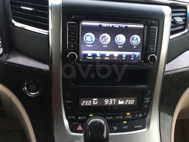 Toyota Alphard II · Рестайлинг, 2012 г.