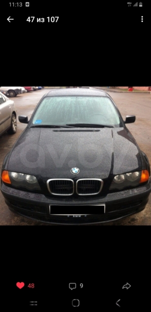 BMW 3 серия E46, 1999 г.