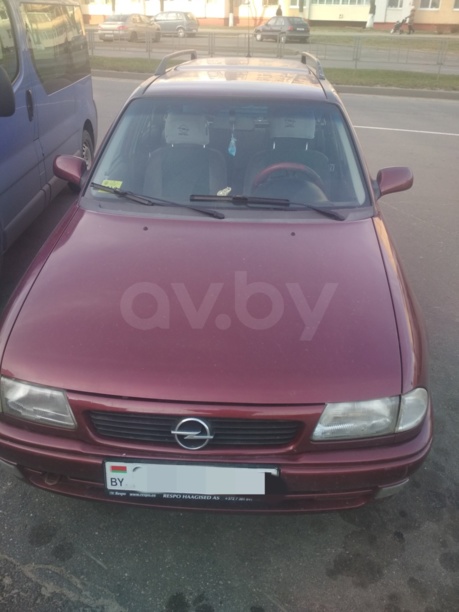 Opel Astra F · Рестайлинг, 1998 г.