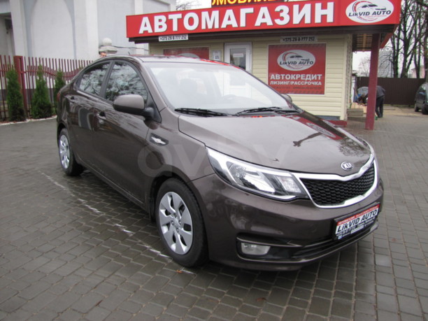 Kia Rio III · Рестайлинг, 2016 г.