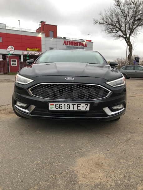 Ford Fusion USA II · Рестайлинг, 2017 г.