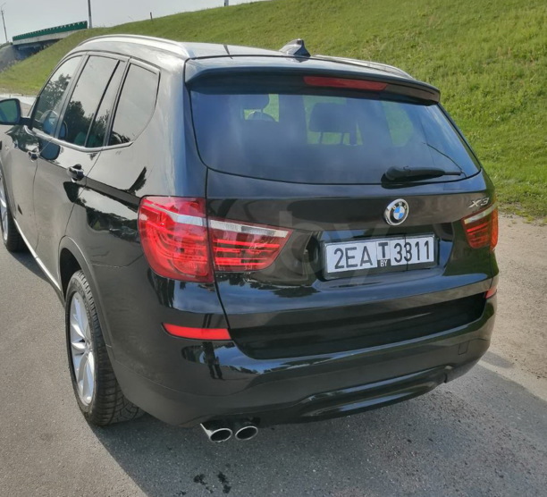 BMW X3 F25 · Рестайлинг, 2017 г.