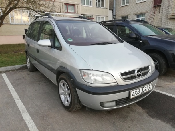 Opel Zafira A · Рестайлинг, 2002 г.