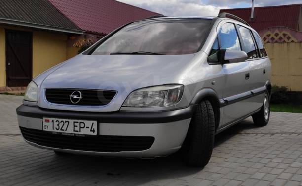 Opel Zafira A, 7 мест, 2000 г.