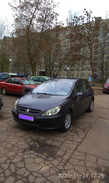 Peugeot 307 I, 2002 г.