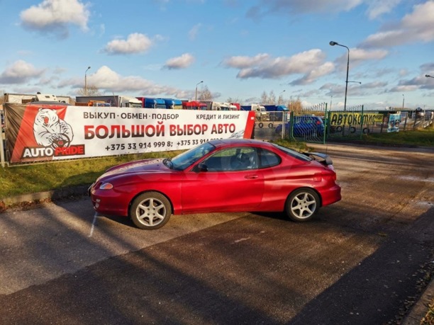 Hyundai Tiburon RD · Рестайлинг, 2000 г.