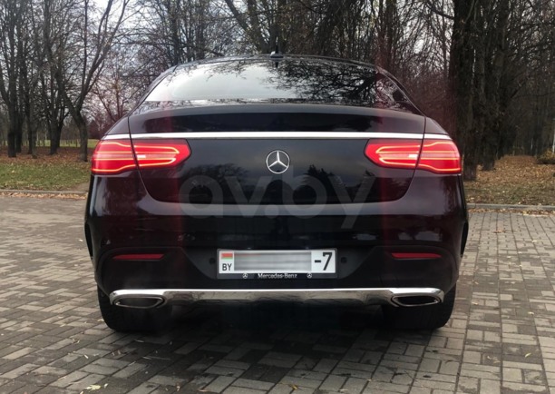 Mercedes-Benz GLE Coupe, 2016 г.