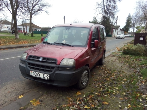 Fiat Doblo I, 5 мест, 2001 г.