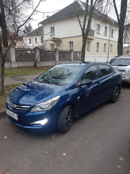 Hyundai Solaris I · Рестайлинг, 2015 г.
