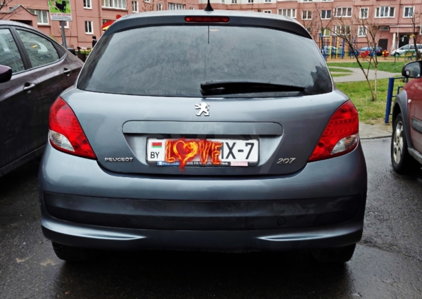 Peugeot 207 I · Рестайлинг, 2010 г.