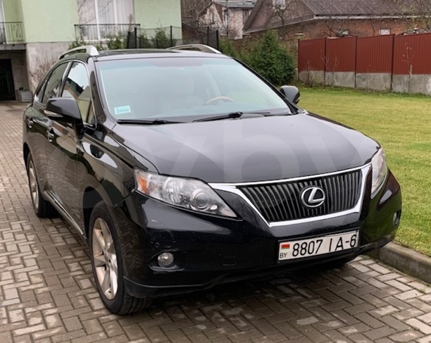 Lexus RX III, 2010 г.