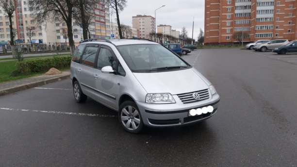 Volkswagen Sharan I · 2-й рестайлинг, 5 мест, 2005 г.