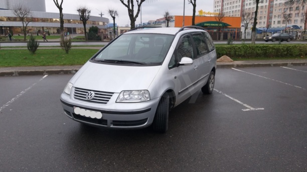 Volkswagen Sharan I · 2-й рестайлинг, 5 мест, 2005 г.