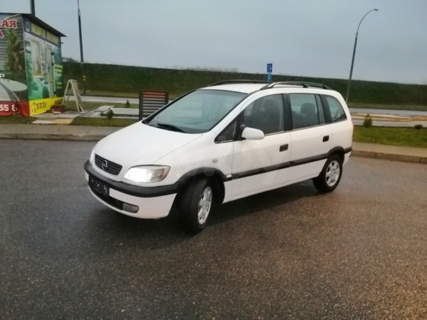 Opel Zafira A, 7 мест, 1999 г.