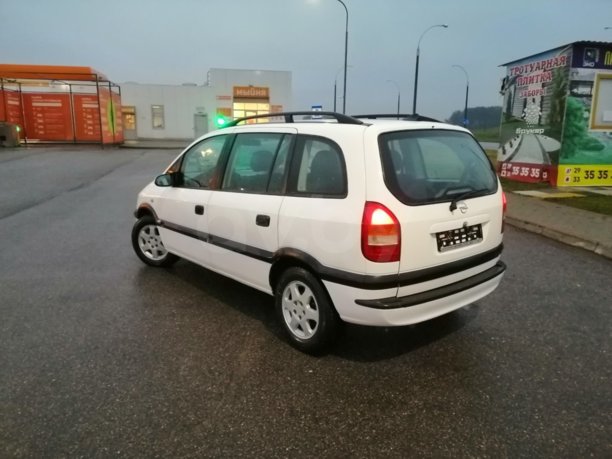Opel Zafira A, 7 мест, 1999 г.